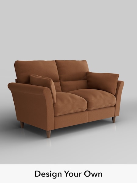 Ripple Chenille/Mid Rust Brown Hartley Highback Relaxed Sit (H36534) | £1,125