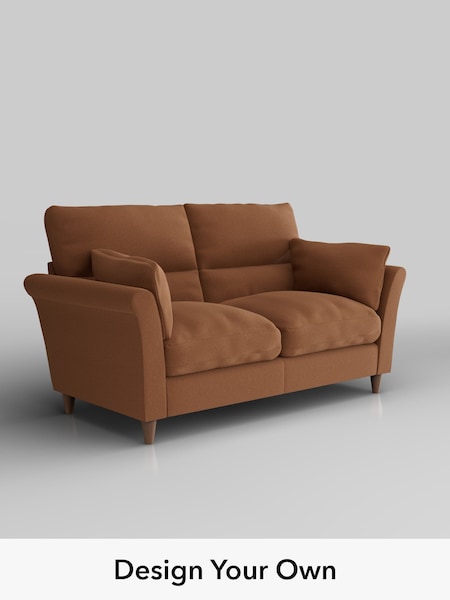 Ripple Chenille/Mid Rust Brown Hartley Highback Relaxed Sit (H36534) | £1,225