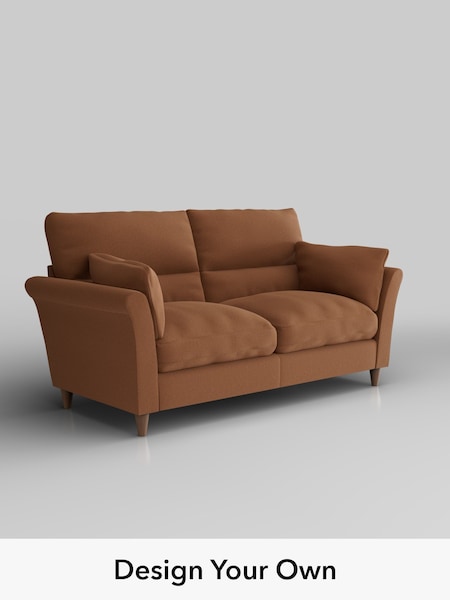 Ripple Chenille/Mid Rust Brown Hartley Highback Relaxed Sit (H36534) | £1,325