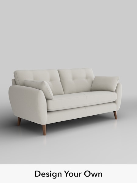 Ripple Chenille/Oyster Wilson Buttoned Back (H36539) | £1,050