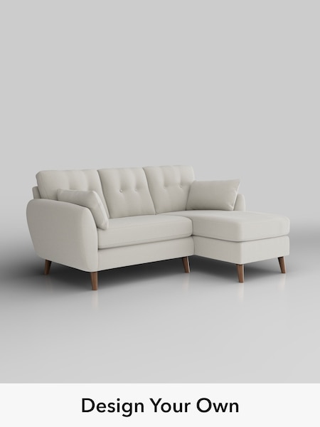 Ripple Chenille/Oyster Wilson Buttoned Back (H36539) | £1,575