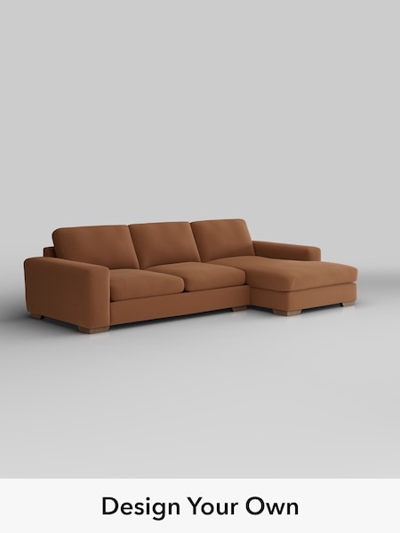 Ripple Chenille/Mid Rust Brown Houghton Deep Sit (H36541) | £2,250