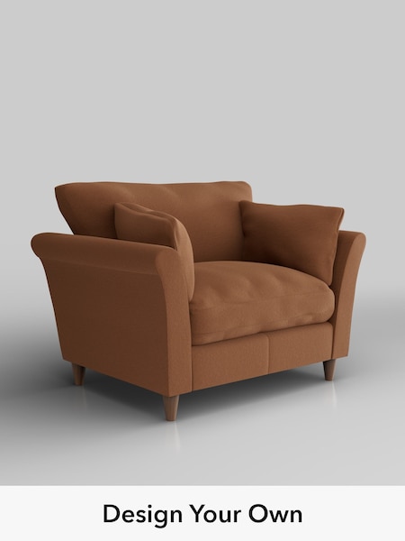 Ripple Chenille/Mid Rust Brown Hartley Relaxed Sit (H36546) | £925
