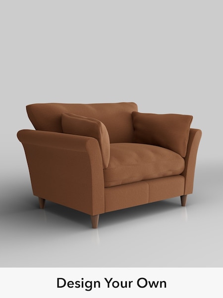 Ripple Chenille/Mid Rust Brown Hartley Relaxed Sit (H36546) | £1,025