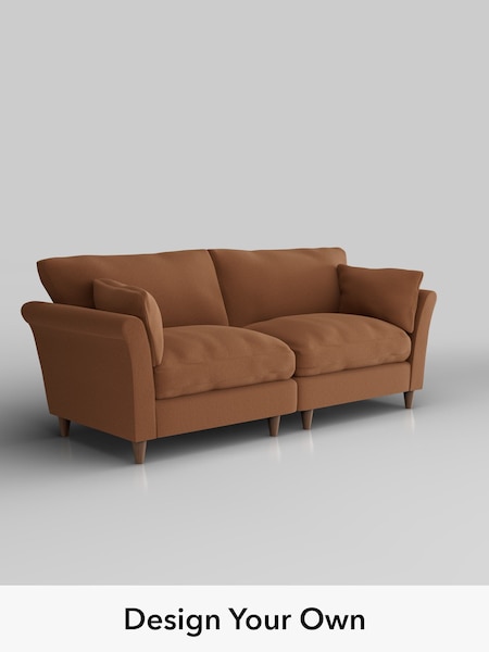 Ripple Chenille/Mid Rust Brown Hartley Relaxed Sit (H36546) | £1,375