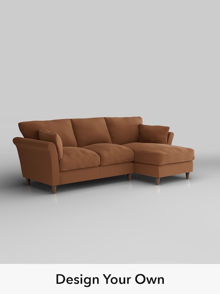 Ripple Chenille/Mid Rust Brown Hartley Relaxed Sit (H36546) | £1,899