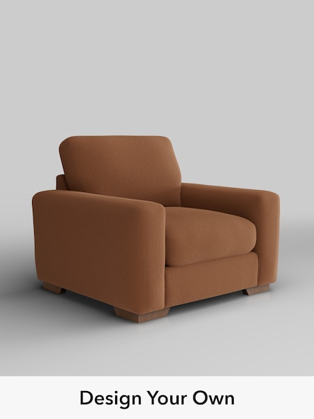 Ripple Chenille/Mid Rust Brown Houghton Deep Relaxed Sit (H36548) | £925