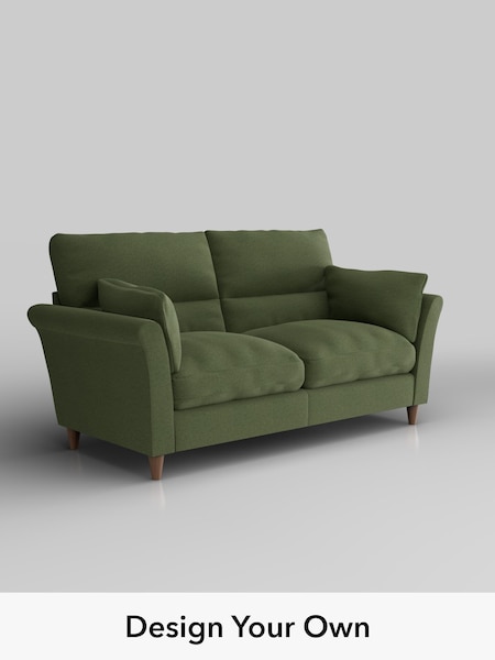Ripple Chenille/Mid Moss Green Hartley Highback Relaxed Sit (H36555) | £1,325
