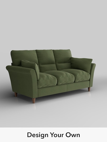 Ripple Chenille/Mid Moss Green Hartley Highback Relaxed Sit (H36555) | £1,325