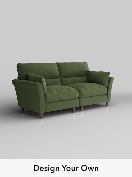Ripple Chenille/Mid Moss Green Hartley Highback Relaxed Sit (H36555) | £1,425