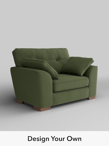 Ripple Chenille/Mid Moss Green Stamford Buttoned Back (H36557) | £899
