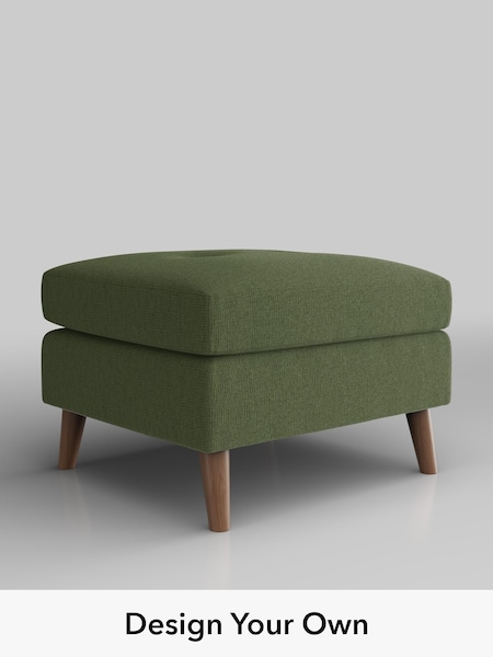 Ripple Chenille/Mid Moss Green Wilson Buttoned Back (H36561) | £350