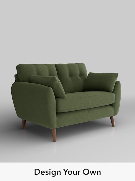 Ripple Chenille/Mid Moss Green Wilson Buttoned Back (H36561) | £850