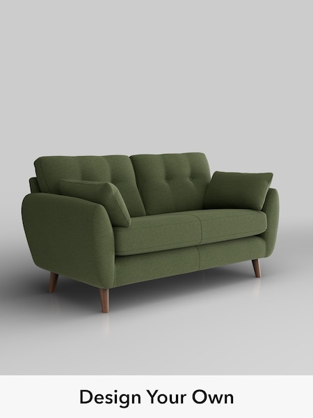 Ripple Chenille/Mid Moss Green Wilson Buttoned Back (H36561) | £950