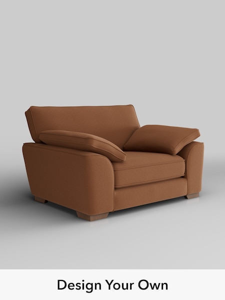 Ripple Chenille/Mid Rust Brown Stamford Grand Relaxed Sit (H36572) | £1,299