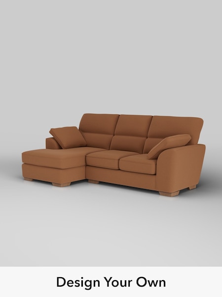 Ripple Chenille/Mid Rust Brown Stamford Highback (H36573) | £1,875