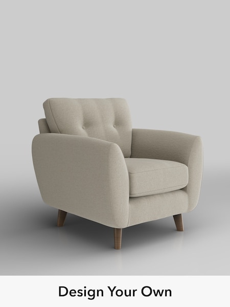Ripple Chenille/Light Natural Wilson Buttoned Back (H36595) | £599