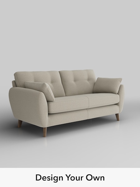 Ripple Chenille/Light Natural Wilson Buttoned Back (H36595) | £1,050
