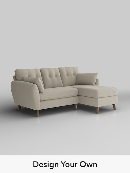 Ripple Chenille/Light Natural Wilson Buttoned Back (H36595) | £1,575