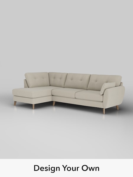 Ripple Chenille/Light Natural Wilson Buttoned Back (H36595) | £1,775