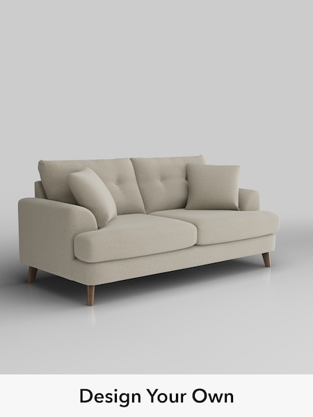 Ripple Chenille/Light Natural Parker Buttoned Back (H36599) | £1,425