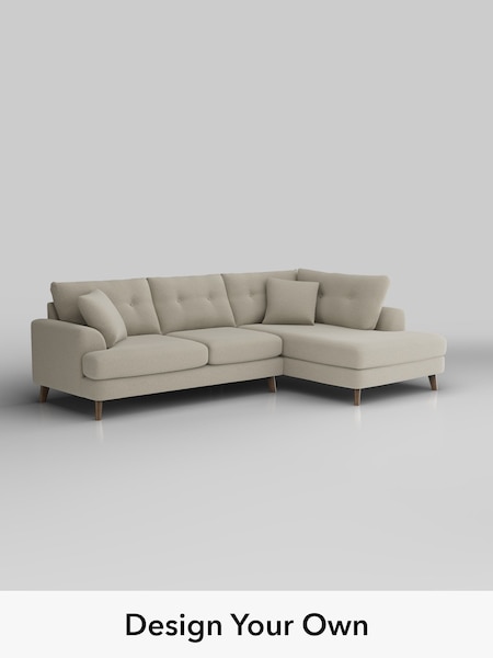 Ripple Chenille/Light Natural Parker Buttoned Back (H36599) | £2,325