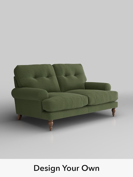 Ripple Chenille/Mid Moss Green Erin Buttoned Back Deep Relaxed Sit (H36601) | £1,225