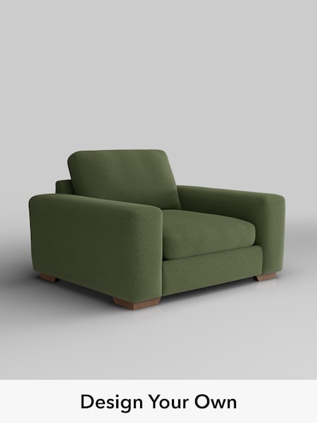 Ripple Chenille/Mid Moss Green Houghton Deep Sit (H36610) | £975