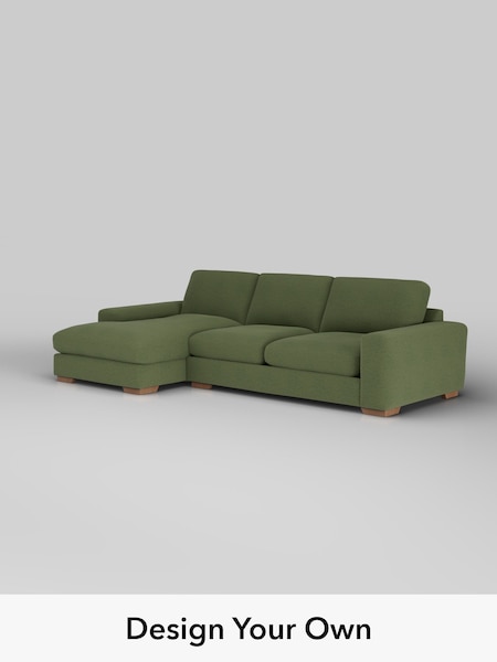 Ripple Chenille/Mid Moss Green Houghton Deep Sit (H36610) | £2,250
