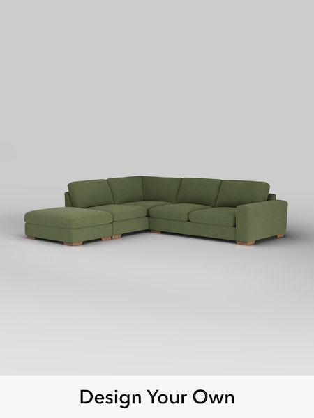 Ripple Chenille/Mid Moss Green Houghton Deep Sit (H36610) | £2,599
