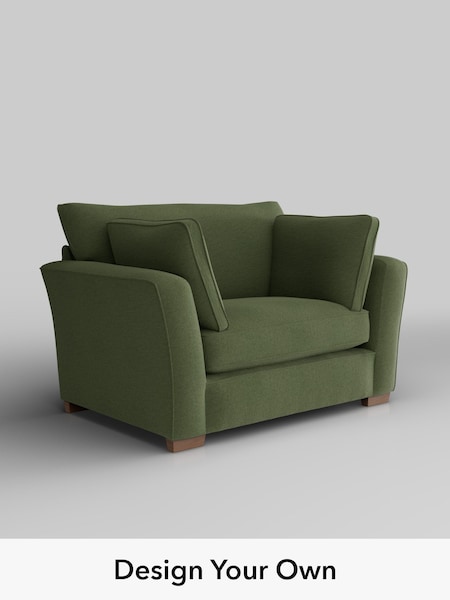 Ripple Chenille/Mid Moss Green Heath Highback (H36615) | £850