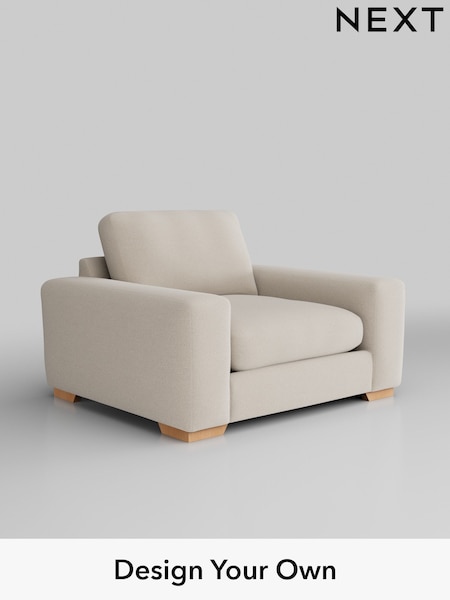 Studio Chenille/Oyster Houghton Deep Relaxed Sit (H36617) | £899