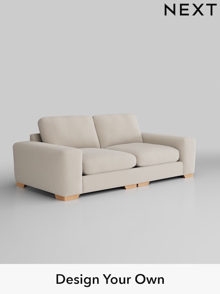 Studio Chenille/Oyster Houghton Deep Relaxed Sit (H36617) | £1,375