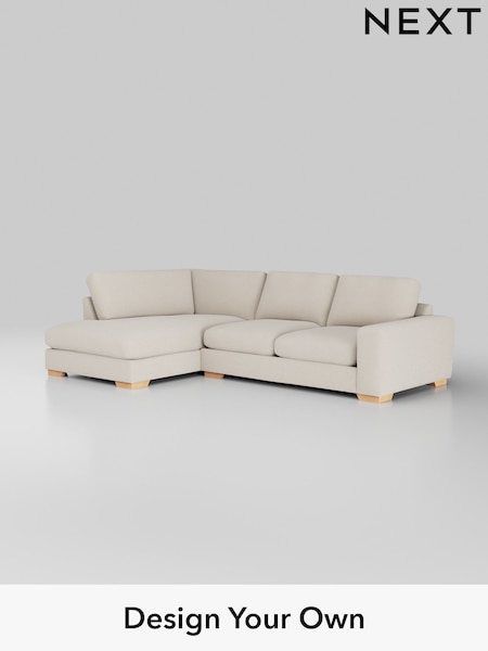 Studio Chenille/Oyster Houghton Deep Relaxed Sit (H36617) | £2,125