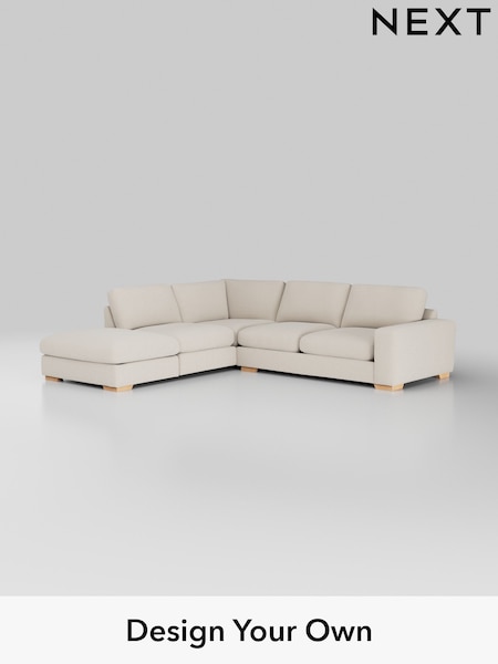 Studio Chenille/Oyster Houghton Deep Relaxed Sit (H36617) | £2,425