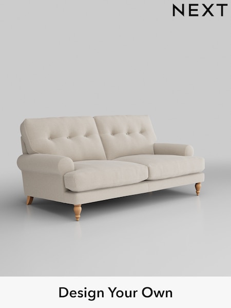 Studio Chenille/Oyster Erin Buttoned Back Deep Relaxed Sit (H36622) | £1,199