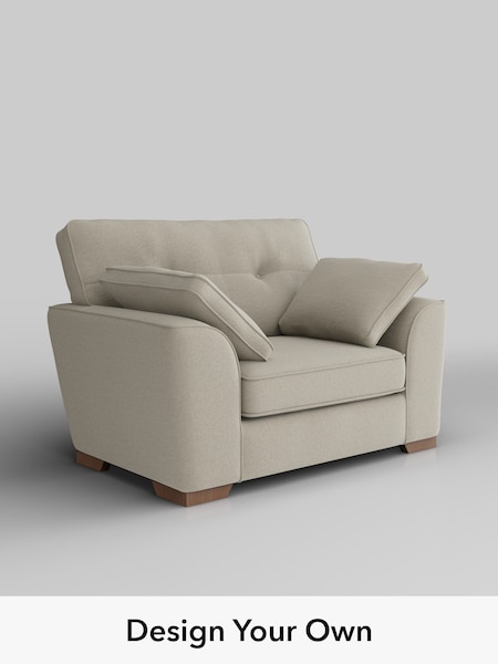 Ripple Chenille/Light Natural Stamford Buttoned Back (H36623) | £899