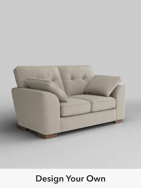 Ripple Chenille/Light Natural Stamford Buttoned Back (H36623) | £1,099