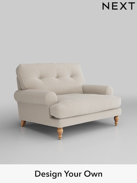Studio Chenille/Oyster Erin Buttoned Back Deep Sit (H36624) | £850