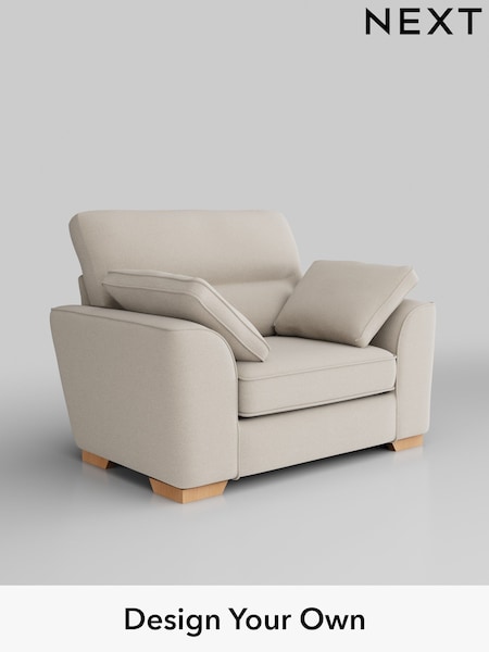Studio Chenille/Oyster Stamford Highback (H36630) | £775