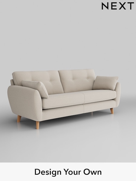 Studio Chenille/Oyster Wilson Buttoned Back (H36631) | £1,025