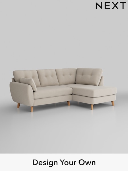 Studio Chenille/Oyster Wilson Buttoned Back (H36631) | £1,525