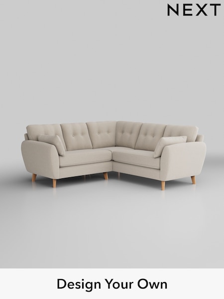 Studio Chenille/Oyster Wilson Buttoned Back (H36631) | £1,499