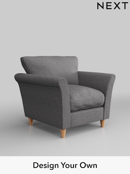 Studio Chenille/Mid Grey Hartley Relaxed Sit (H36634) | £699