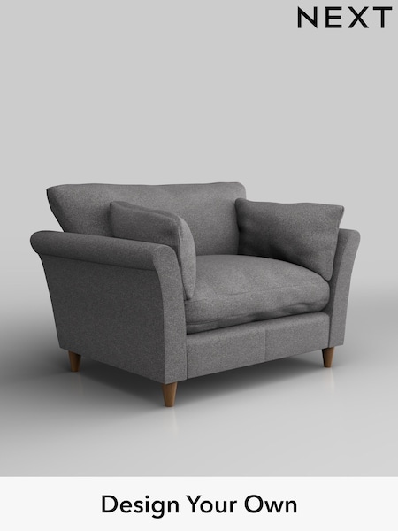 Studio Chenille/Mid Grey Hartley Relaxed Sit (H36634) | £899