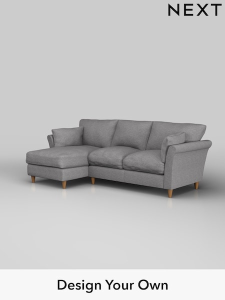 Studio Chenille/Mid Grey Hartley Relaxed Sit (H36634) | £1,775