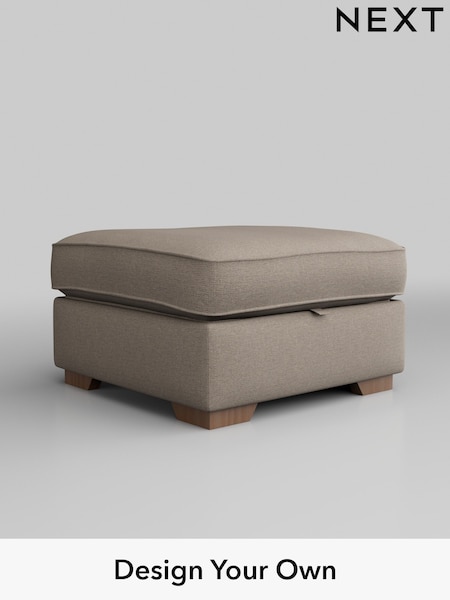 Studio Chenille/Mid Natural Stamford Highback (H36637) | £425