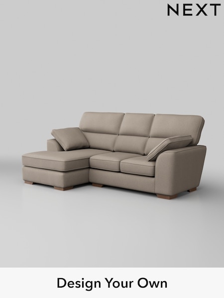 Studio Chenille/Mid Natural Stamford Highback (H36637) | £1,575