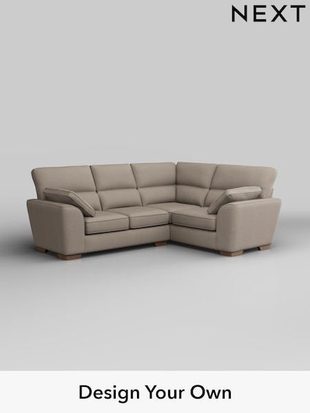 Studio Chenille/Mid Natural Stamford Highback (H36637) | £1,950