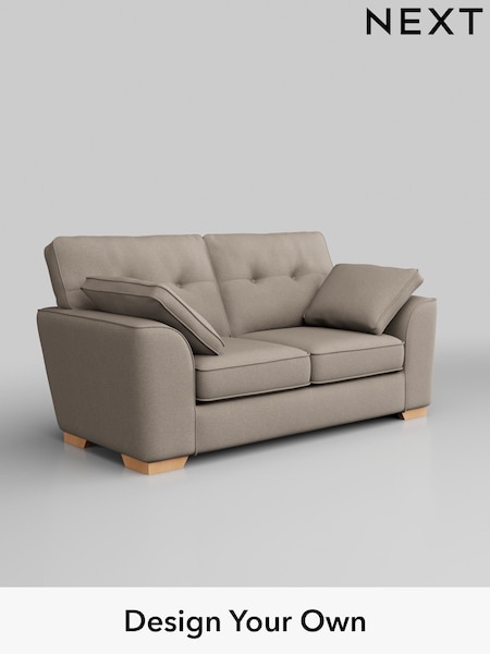 Studio Chenille/Mid Natural Stamford Buttoned Back (H36640) | £1,050